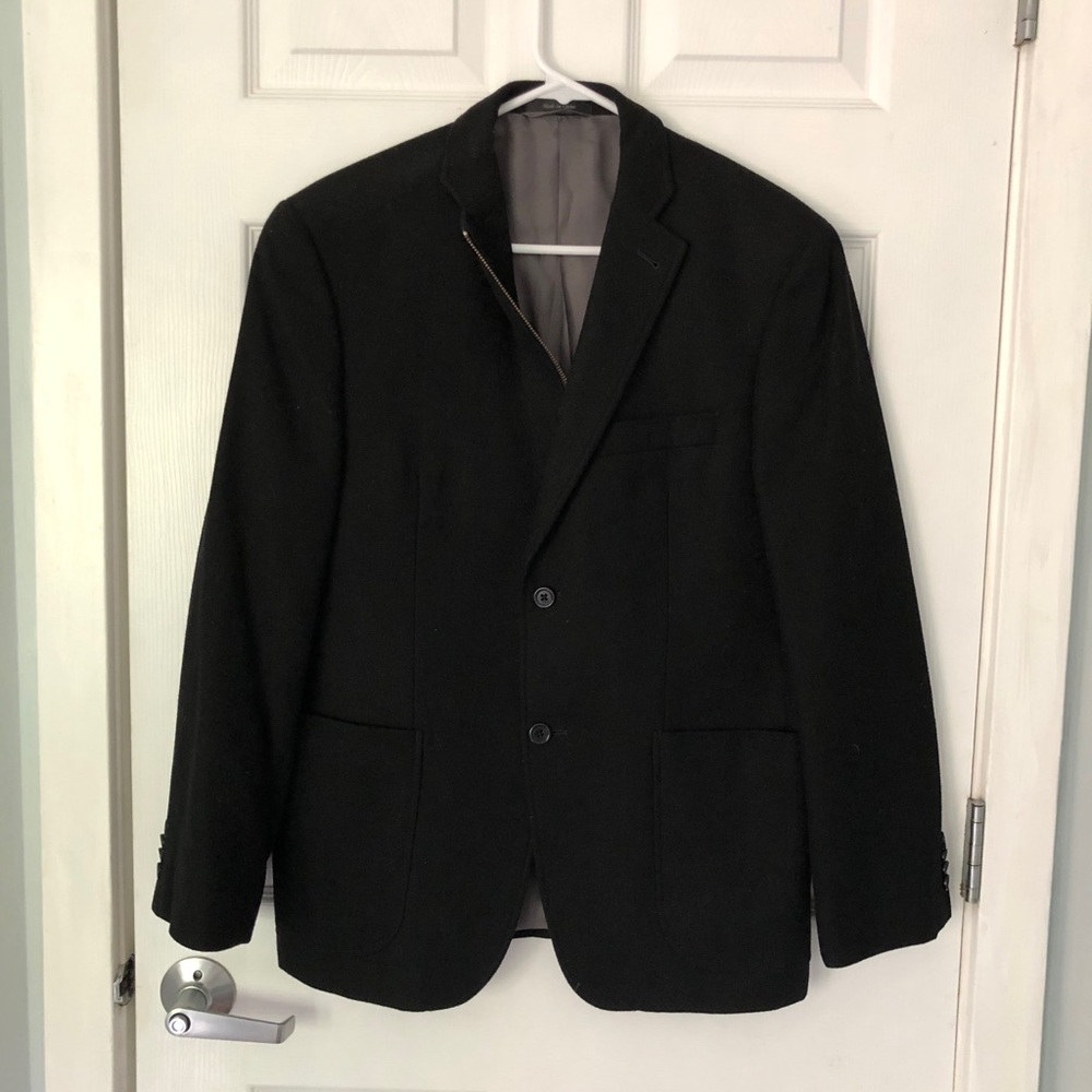 Calvin Klein Men’s wool jacket.